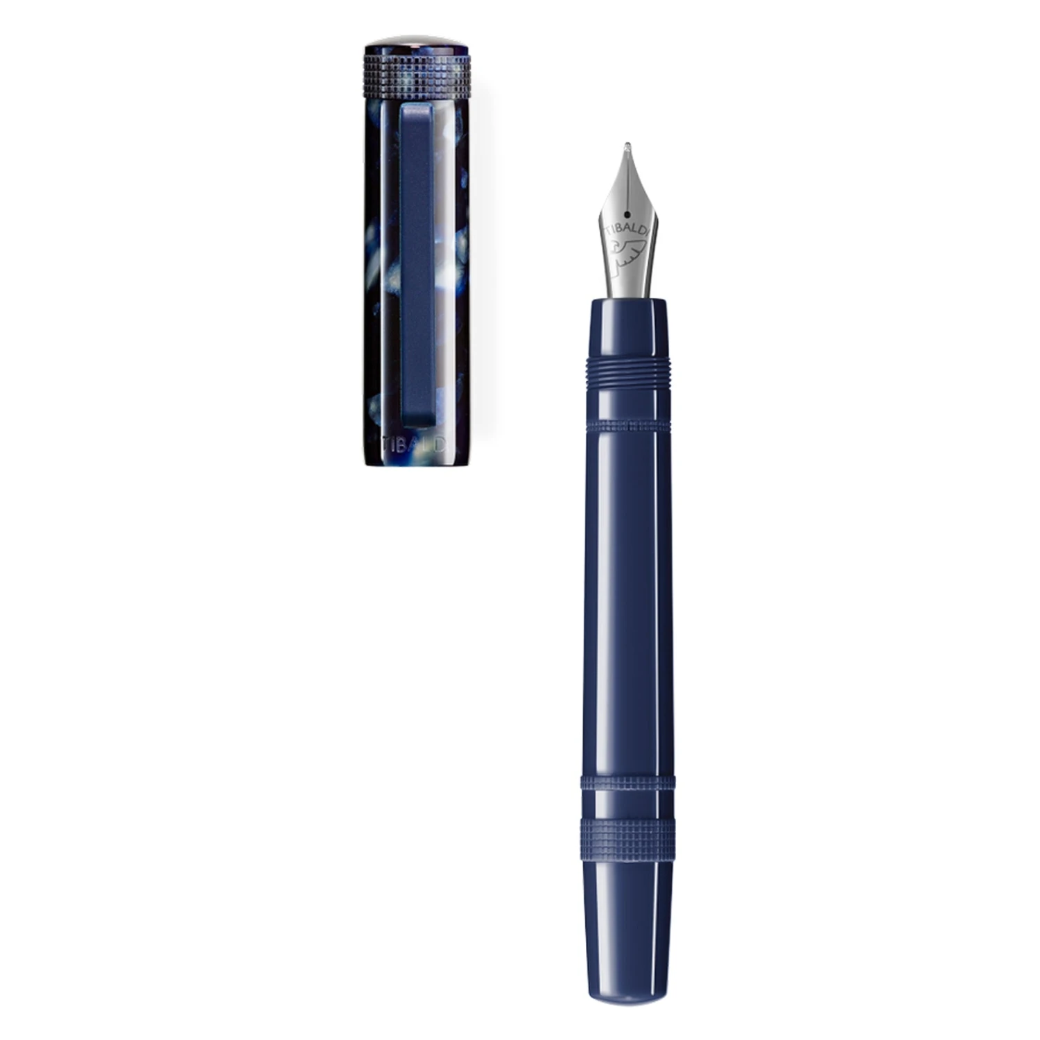 Outlet π Tibaldi Perfecta Denim Fountain Pen, Stonewash Blue , Medium Nib π§¨