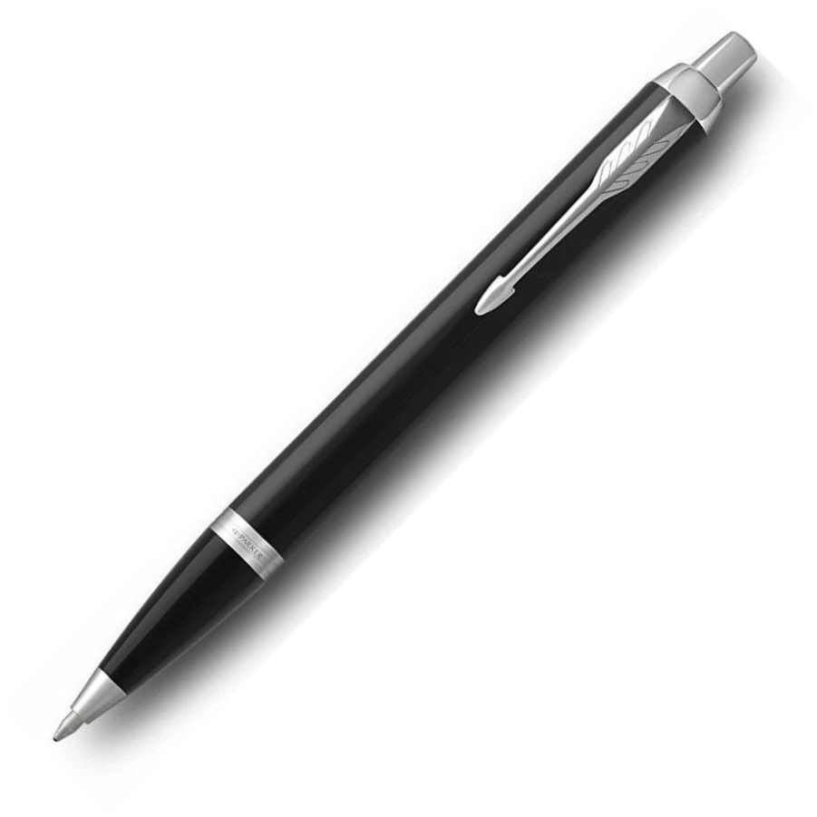 Budget โจ Parker IM Ballpoint Pen, Black & Chrome โจ