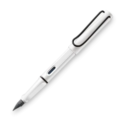 Best Pirce ⭐ Lamy Safari Retro Edition Fountain Pen, White & Black 🎁