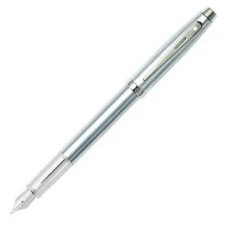 Hot Sale ✨ Sheaffer 100 Fountain Pen - Brushed Chrome 🛒