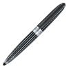 Best reviews of ✔️ Diplomat Aero Black & Chrome Stripes Rollerball Pen ⌛