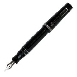 Cheap 😉 Maiora Aventus Onice Fountain Pen, Mirror Black & Ruthenium Trim ✨