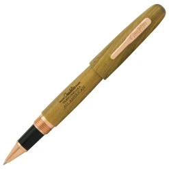 Hot Sale 🔥 Conklin All American Pau-Preto Limited Edition Rollerball Pen, Rose Gold Trim 🛒