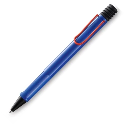 Promo 🎁 Lamy Safari Retro Edition Ballpoint Pen, Blue & Red ✔️