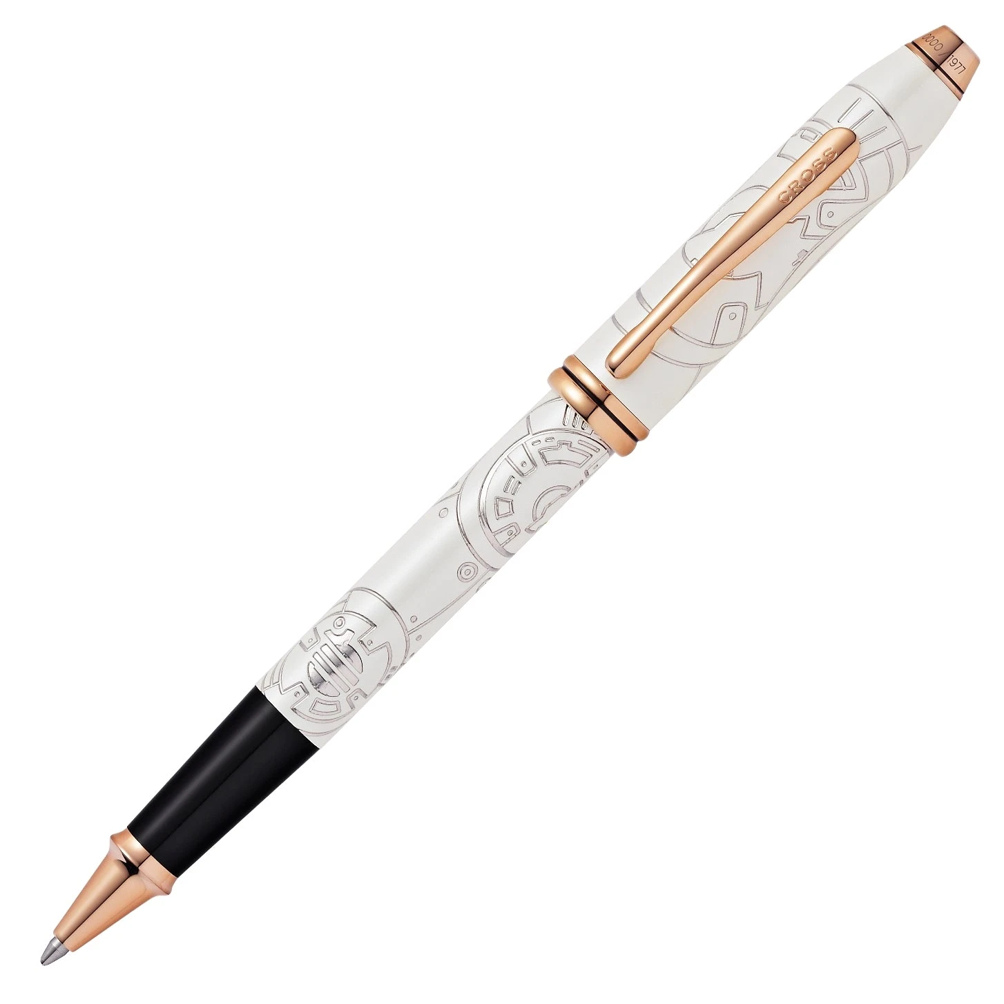 Brand new ๐ Cross Townsend Star Wars Rollerball Pen, BB8, White & Gold โ๏ธ