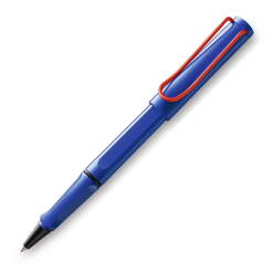 Buy ???? Lamy Safari Retro Edition Rollerball Pen, Blue & Red ⌛