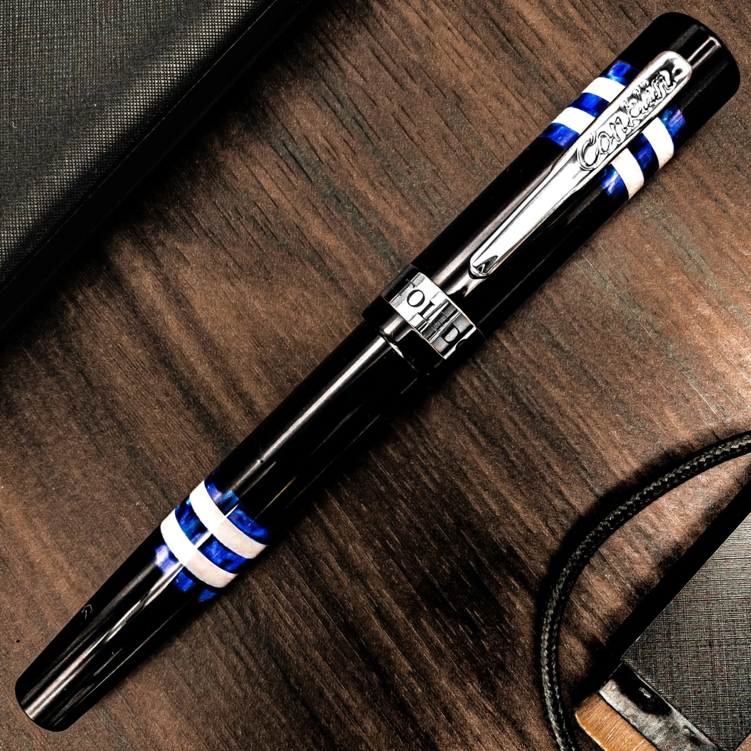 Flash Sale 🌟 Conklin Toledo Fountain Pen, Blue 🔥 - Image 2