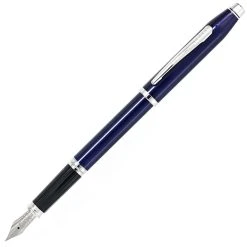 Discount ⌛ Cross Century II Translucent Blue Fountain Pen, Medium Nib ⌛