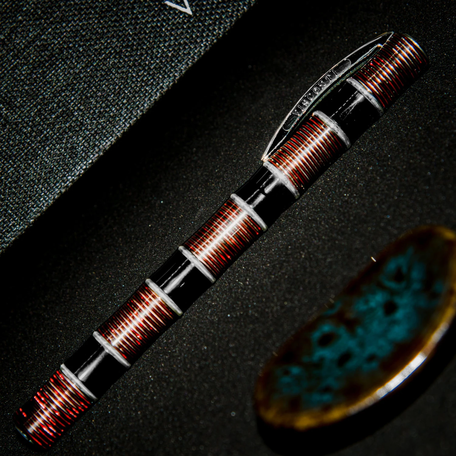 Deals ๐ Visconti Limited Edition Asia Bamboo Fountain Pen, Red ๐ - Image 2