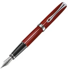 Outlet โญ Diplomat Excellence A2 Skyline Red Fountain Pen, Fine Nib ๐งจ