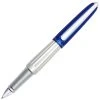 Cheap 🌟 Diplomat Aero Silver Blue Rollerball Pen 👍