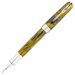 Best deal ???? Pineider La Grande Bellezza Gemstone Fountain Pen, Tigers Yellow, Medium Nib ????