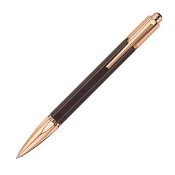 Cheapest 🥰 Caran D'Ache Varius Ballpoint Pen, Ebony Wood & Rose Gold, #4480.142 🔔