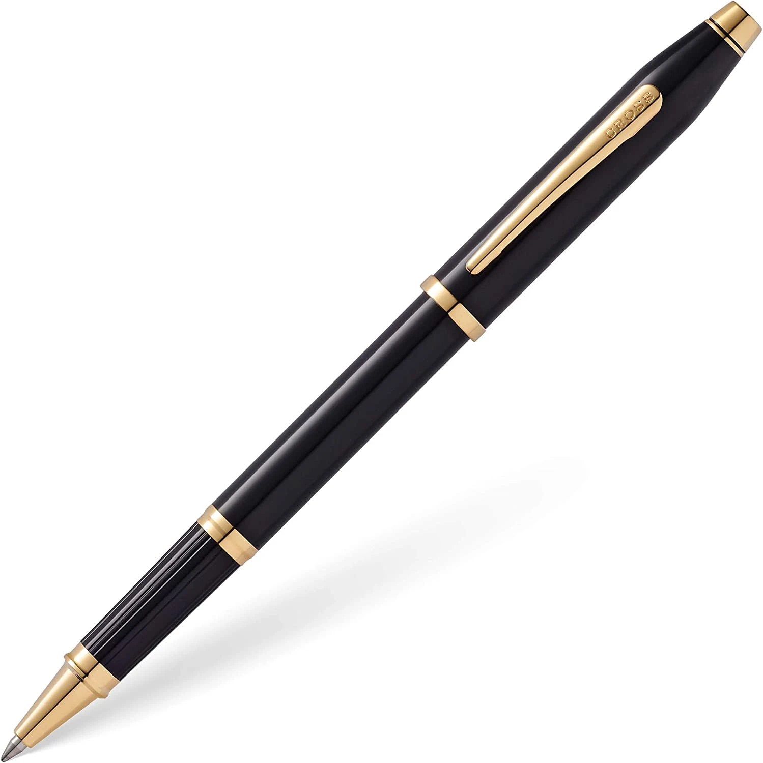 Coupon 🛒 Cross Century II Rollerball Pen, Black Lacquer & Gold 👏