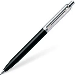 Buy 😉 Sheaffer Sentinel Ballpoint Pen, Black & Chrome ✔️