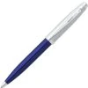 Cheap 🎁 Sheaffer 100 Ballpoint Pen, Translucent Blue & Chrome 🎁