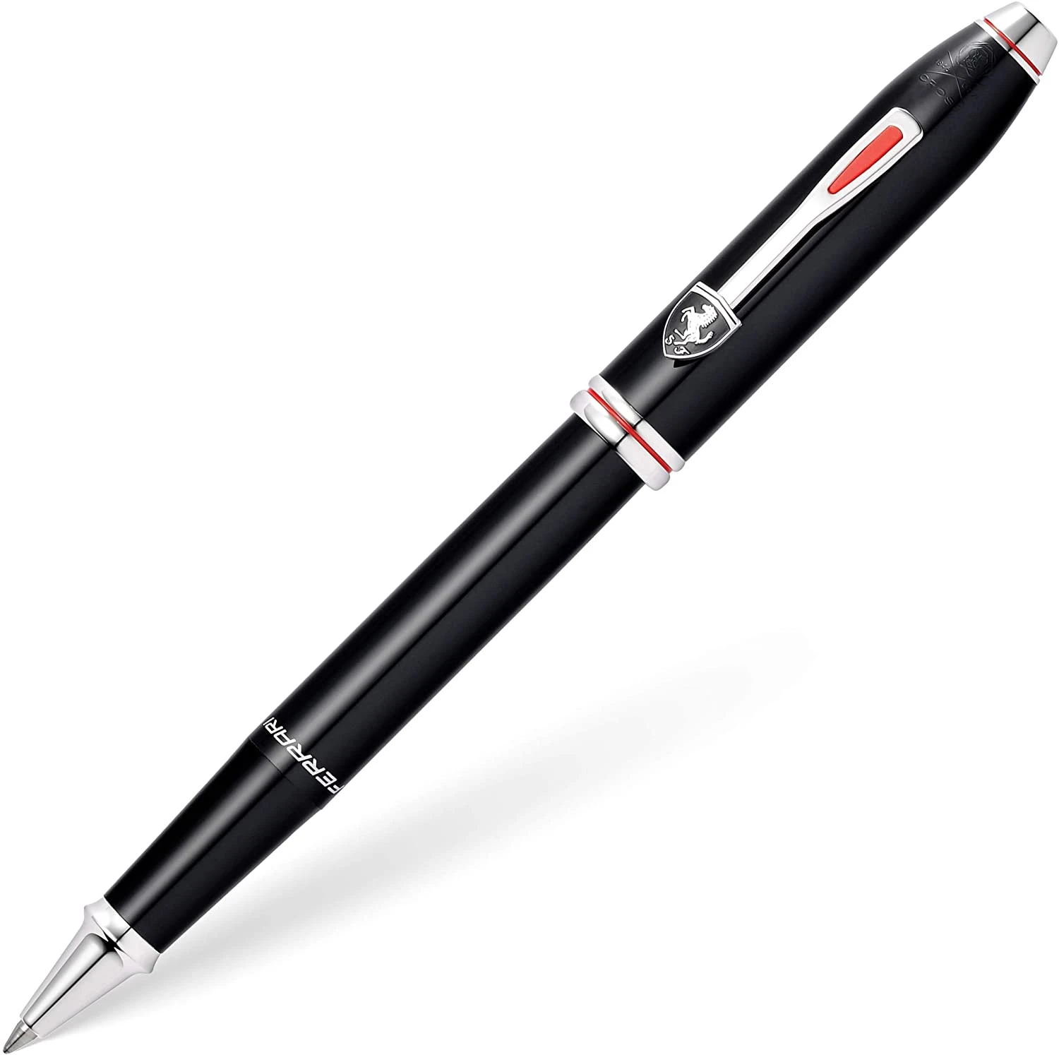 Deals β¨ Cross Townsend Ferrari Rollerball Pen, Gloss Black & Chrome π