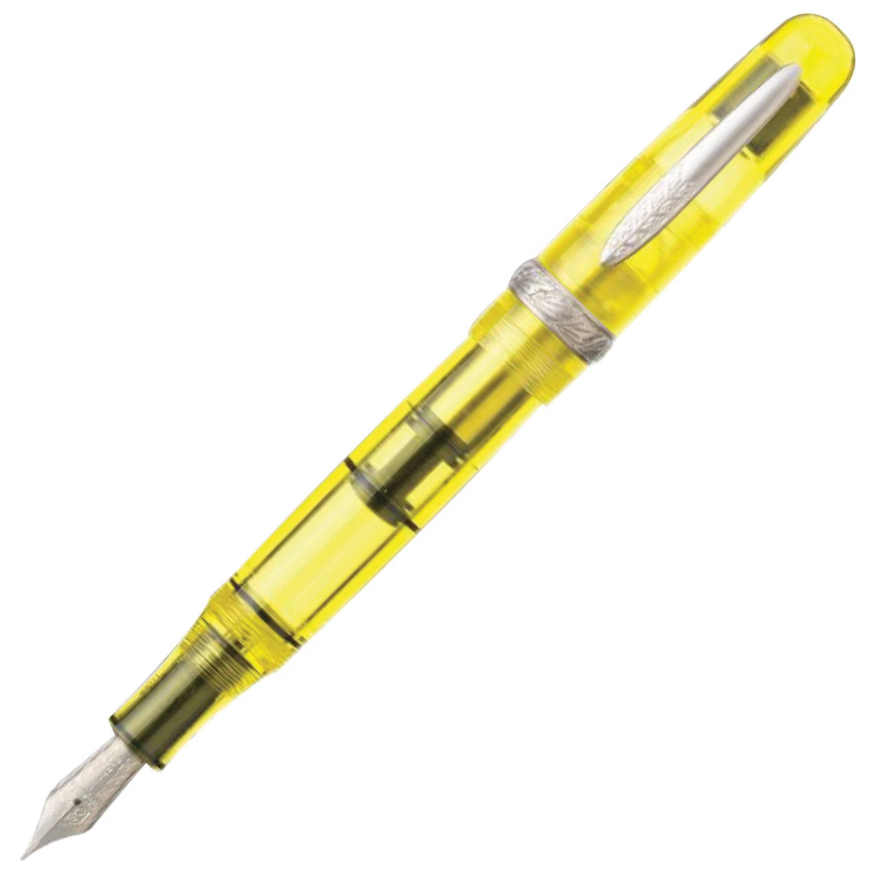 Outlet 🥰 Stipula Etruria Limited Edition Rainbow Fountain Pen, Clear Yellow 🤩