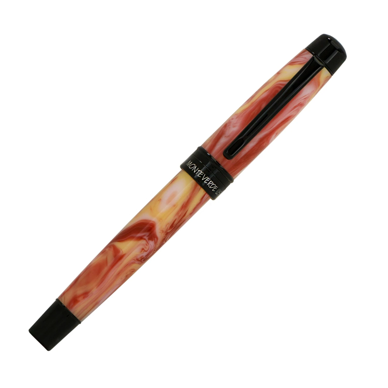 Best deal ๐ฅฐ Monteverde Prima Fountain Pen, Red Swirl โญ - Image 2