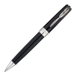 Budget ❤️ Pineider La Grande Bellezza Gemstone Ballpoint Pen, Stone Black ⌛