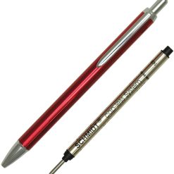 Budget ???? Schmidt Capless Rollerball Pen, Anodized Red ????