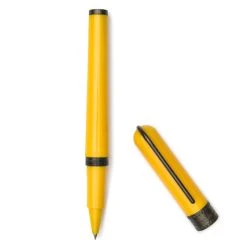 Hot Sale 🔔 Pineider Metropolis Rollerball Pen, Yellow ⌛