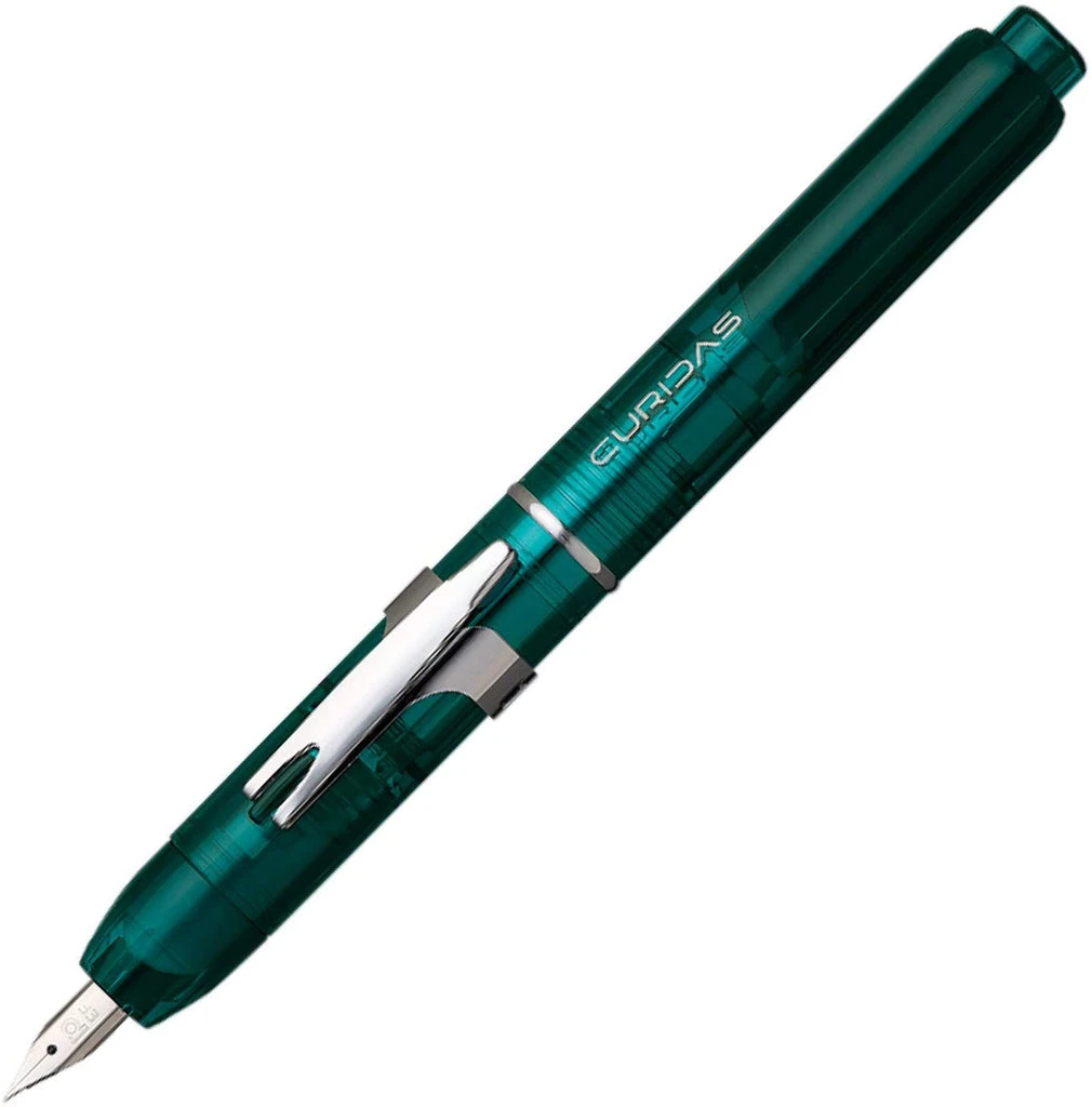 Buy 👏 Platinum Curidas Retractable Fountain Pen, Green ✔️