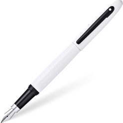 Best deal ???? Sheaffer VFM Fountain Pen, White & Black, Medium Nib ????