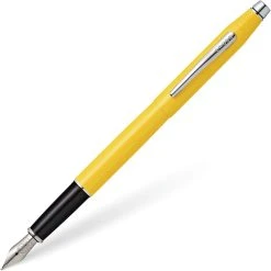 Cheapest 🧨 Cross Classic Century Fountain Pen, Aquatic Yellow Lacquer, Medium Nib ⌛