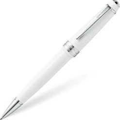 Best Pirce 🥰 Cross Bailey Light Ballpoint Pen, Polished White Resin 😍