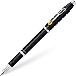 Discount 🥰 Cross Century II Ferrari Fountain Pen, Gloss Black, Medium Nib 💯