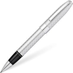 Budget ???? Sheaffer Legacy Herringbone Rollerball Pen, Chrome ⭐