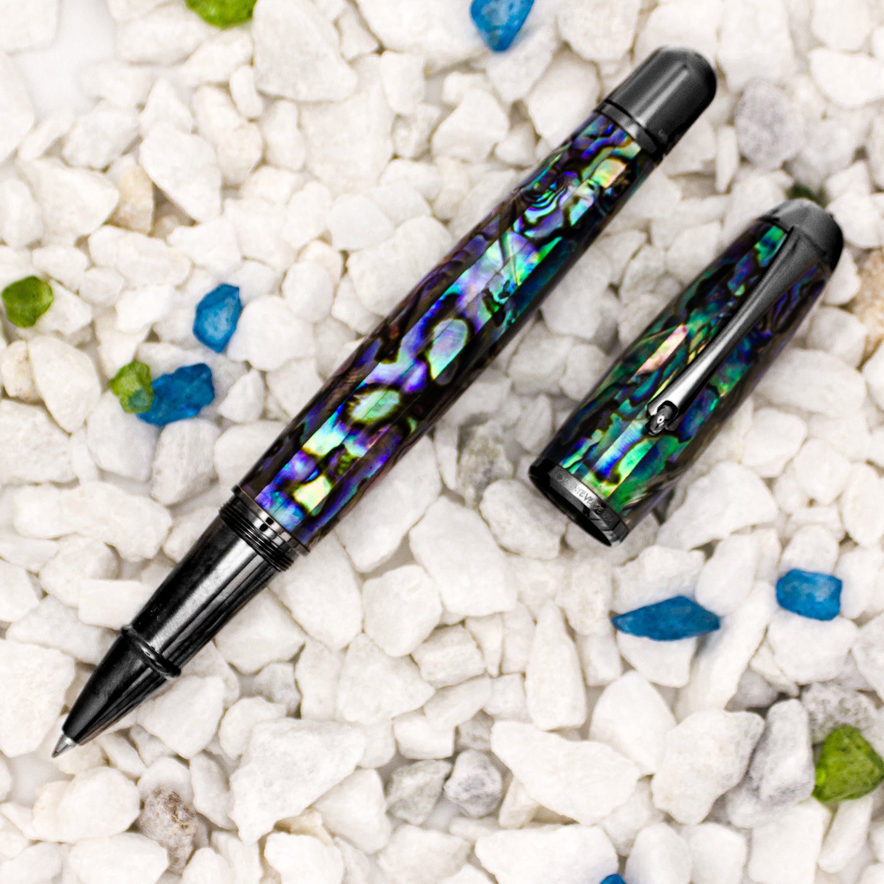 Monteverde Super Mega Limited Edition Abalone Rollerball Pen, Gunmetal Trim Budget ???? Monteverde Super Mega Limited Edition Abalone Rollerball Pen, Gunmetal Trim ???? -Monteverde Shop 7607e336 48c8 5a75 9ad1