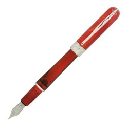 Flash Sale 🛒 Pineider Avatar Twin Tank Touchdown Fountain Pen, Devil Red 🥰