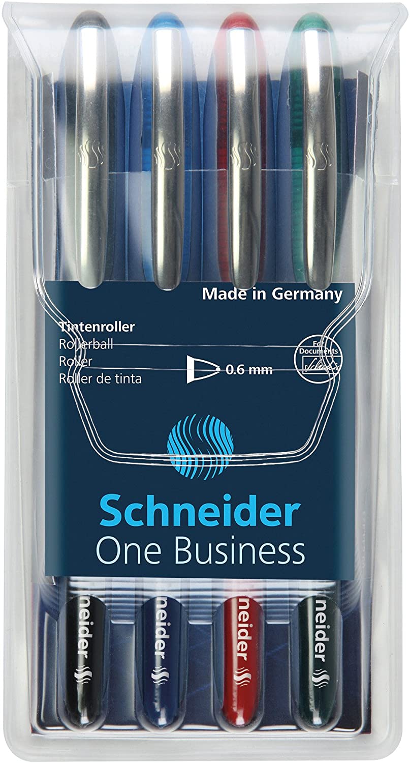 Schneider One Business Rollerball Pens, Assorted Ink, .6mm Best reviews of ???? Schneider One Business Rollerball Pens, Assorted Ink, .6mm β -Monteverde Shop
