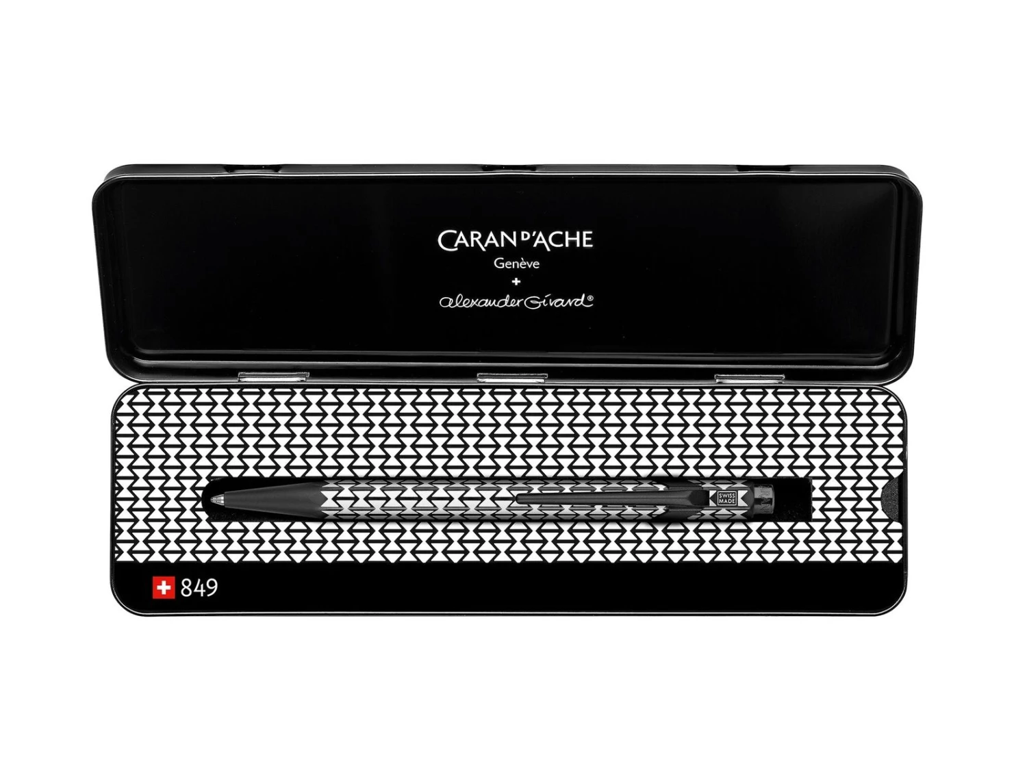 Outlet π Caran D'Ache 849 Ballpoint Pen Alexander Girard Black, #849.124 π - Image 2
