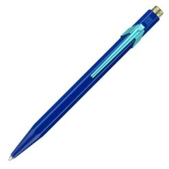 Brand new ⭐ Caran D'Ache 849 Claim Your Style Ballpoint Pen, Blue 🔔