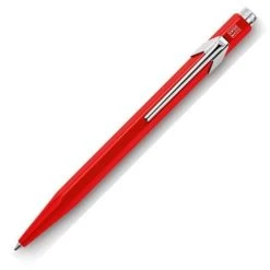 New 👏 Caran D'Ache 849 Ballpoint Pen Metal Red #849.070 ❤️