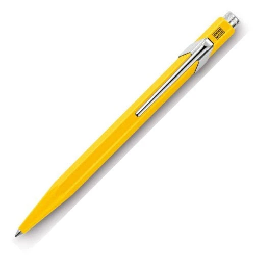 Deals 🎉 Caran D'Ache 849 Ballpoint Pen Metal Yellow #849.010 😍