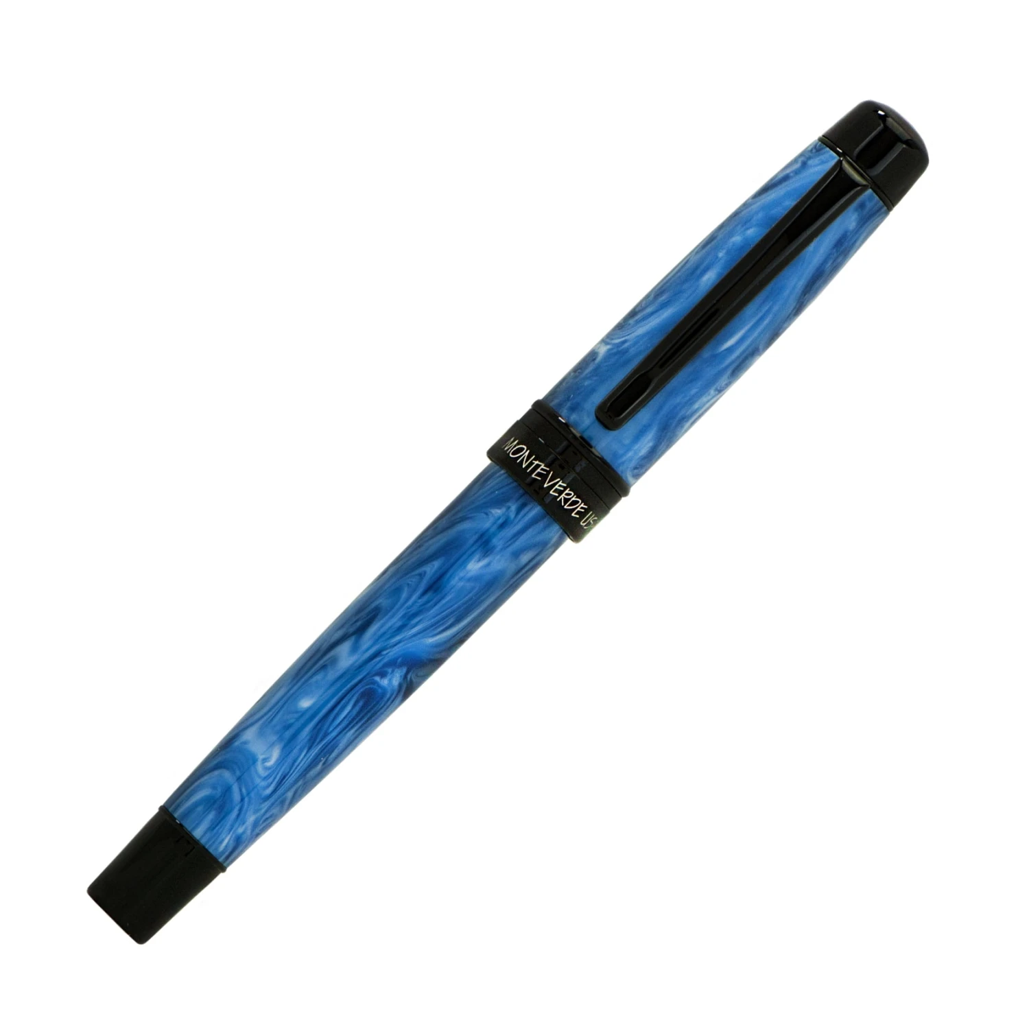 Budget ๐งจ Monteverde Prima Fountain Pen, Blue Swirl ๐งจ - Image 2