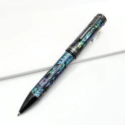 Budget 👏 Conklin Endura Abalone Shell Limited Edition Ballpoint Pen, Gunmetal ✨