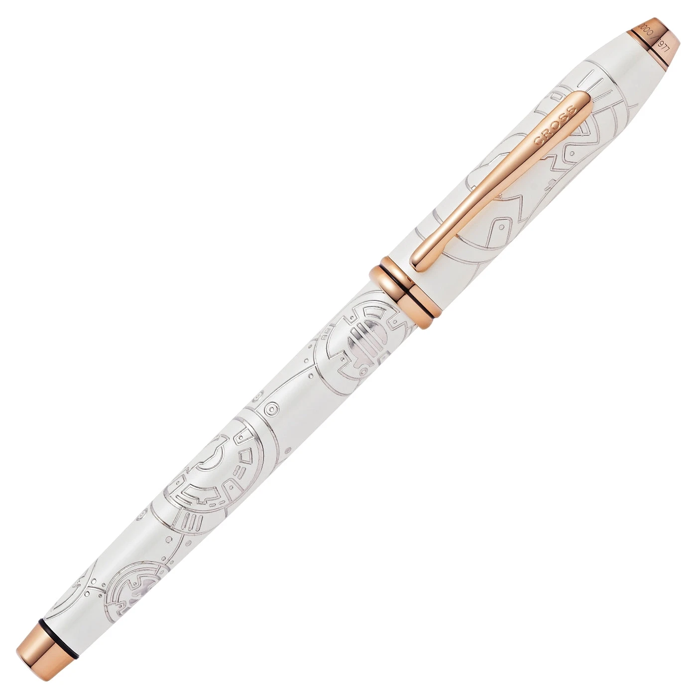 Brand new ๐ Cross Townsend Star Wars Rollerball Pen, BB8, White & Gold โ๏ธ - Image 2