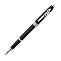 Best deal ❤️ Cross Sentiment Black Lacquer & Chrome Rollerball Pen, New 💯