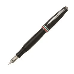 New 👏 Monteverde Aldo Domani Italia Matte Black Fountain Pen 🎁