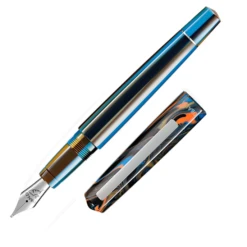 Buy 🔥 Tibaldi Infrangibile Peacock Blue Fountain Pen 👏