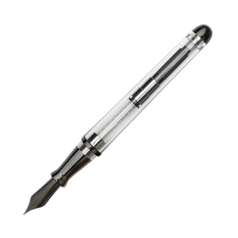 Outlet π Pineider Avatar UR Demo Black Trim Clear Fountain Pen, Medium π