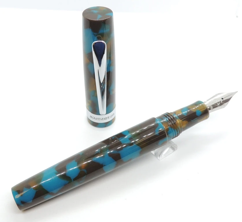 Wholesale 😍 Monteverde Giant Sequoia Fountain Pen, Southwest Blue Brown ❤️