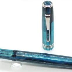 New 🤩 Tibaldi N60 Limited Edition Fountain Pen, Bora Bora, Palladium Trim 🥰