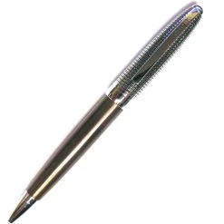 Deals 🤩 Cross Revere Ballpoint Pen, Tuxedo Cross Grid Brown & Chrome 🛒