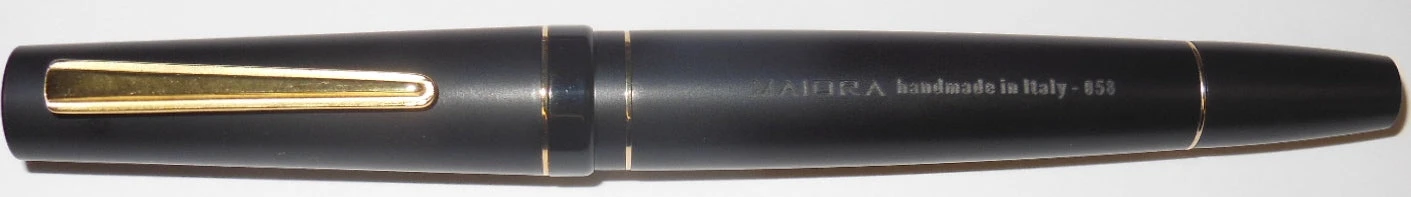 Cheapest π Maiora Impronte, Matte Black, Oversized Fountain Pen, Medium Nib π - Image 2